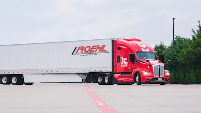 Dick Roehl Autonomous Kodiak trucks hauling Roehl loads in Texas | Commercial ...