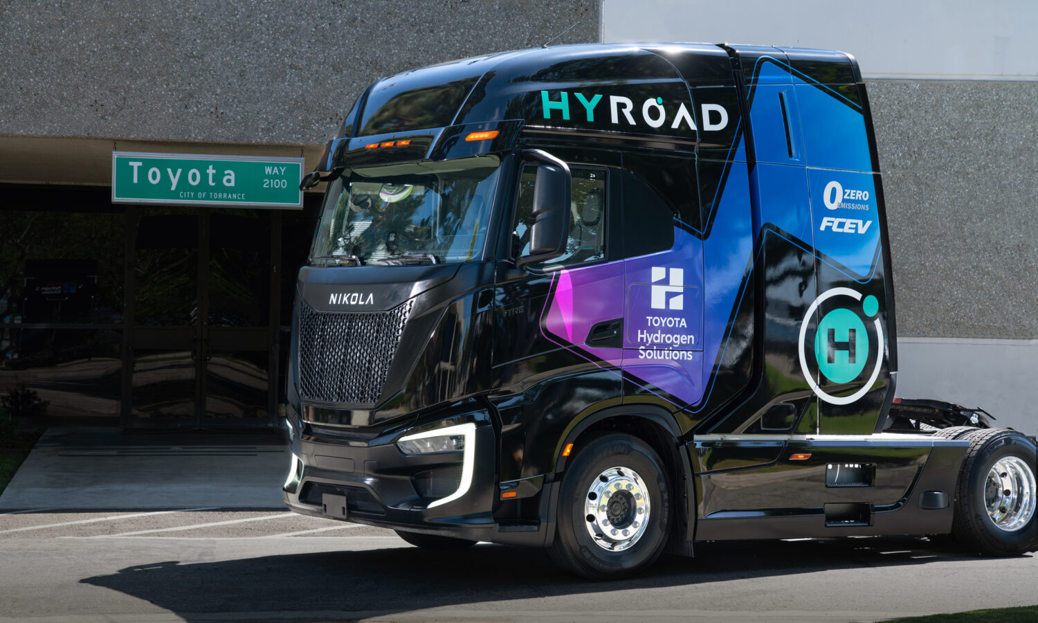Toyota Hyroad Class 8 Fcev Semi