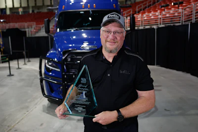 The 2026 grand champion was Paul Badgett of FedEx Freight.