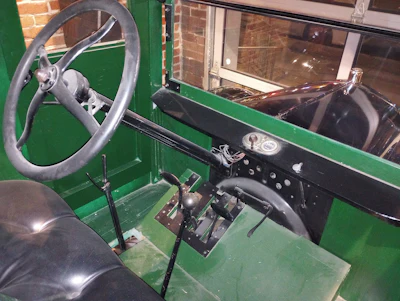 Ford Model TT truck interior