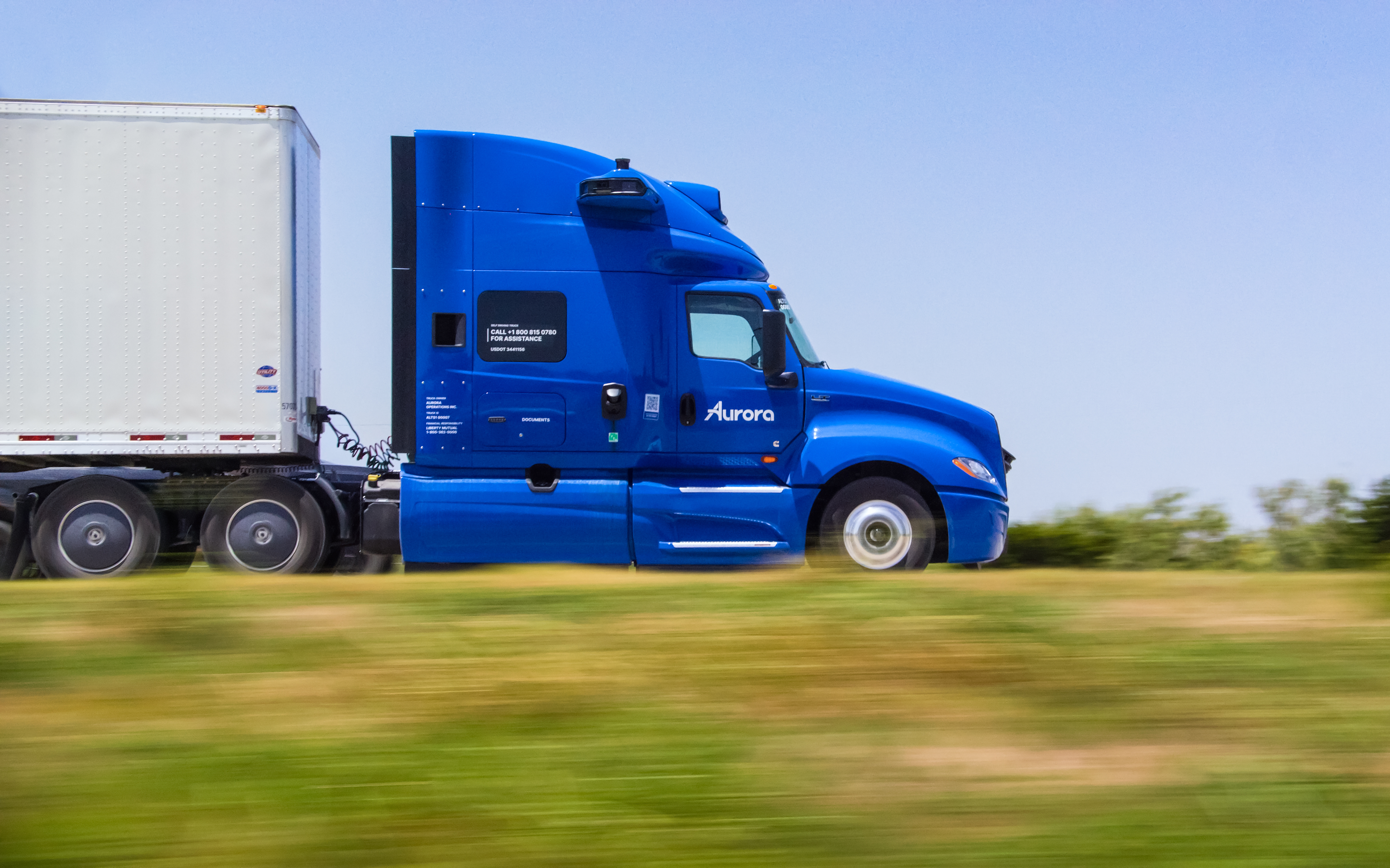 Aurora Gen2 Truck Autonomous Driverless