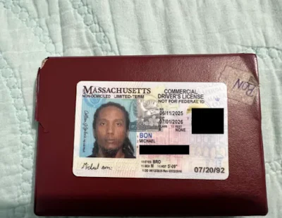 Bon held a CDL from Massachusetts and, according to DHS, was released into the United States by the Biden Administration in July 2024. He then filed an application for Temporary Protected Status (TPS) in October 2024, and it was never granted, DHS added.