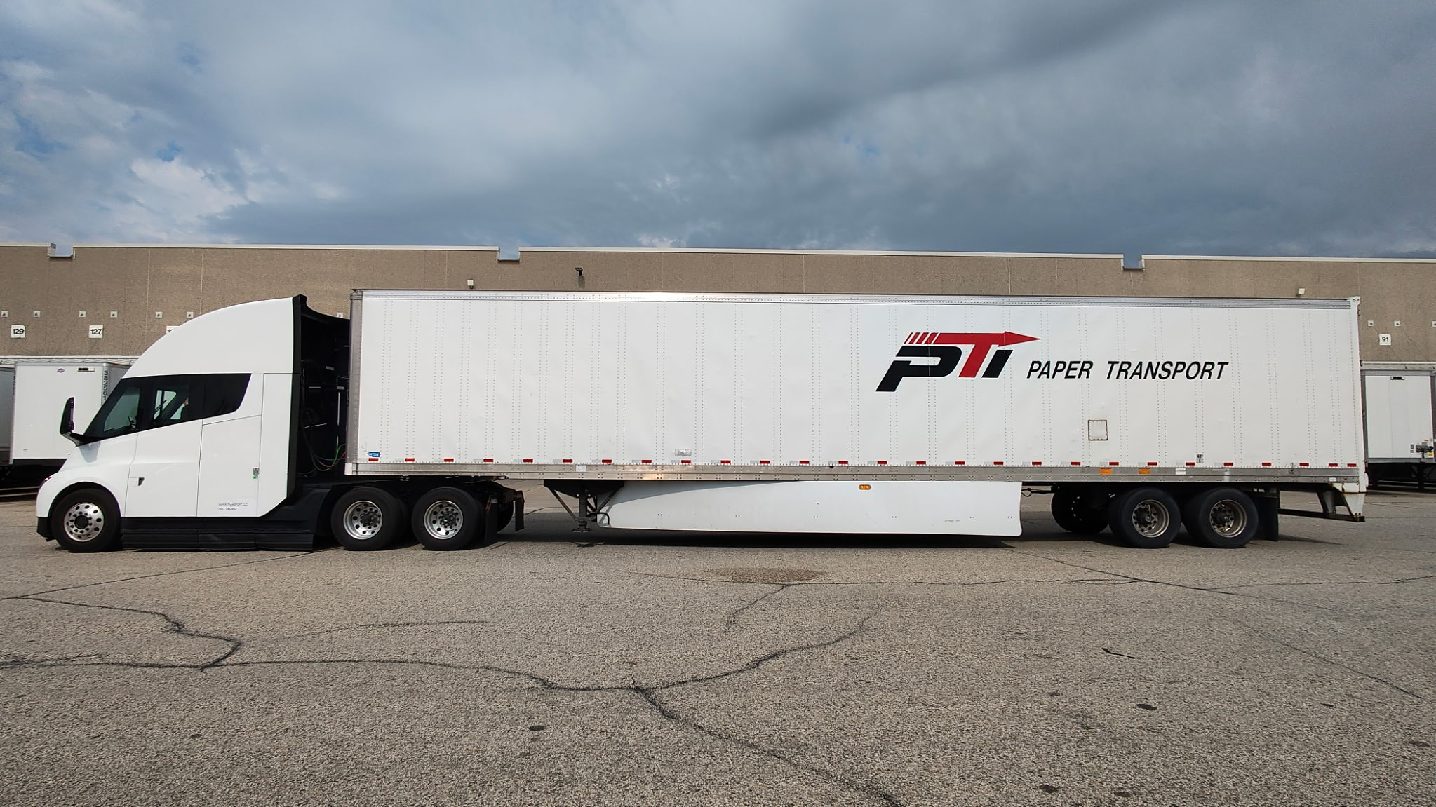 Tesla Semi Paper Transport