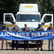 This week, J.B. Hunt's live haul fleet at Wayne Sanderson Farms in Dothan, Ala., celebrated its eighth driver to reach 1 million safe miles.