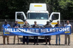 This week, J.B. Hunt's live haul fleet at Wayne Sanderson Farms in Dothan, Ala., celebrated its eighth driver to reach 1 million safe miles.