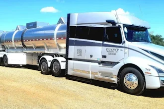 Bickner Trucking's Unit 740 got 7.64 U.S. miles per gallon in a 90-day period.