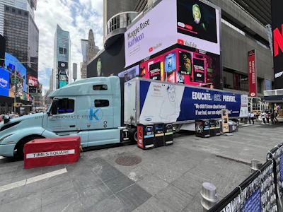 The truck, piloted by Keller Driver Ambassadors Evette Montoya and Geneva Gausman, now sits at the center of a national conversation about fentanyl awareness, co-launched by Facing Fentanyl/ARMOUR Families, Keller Logistics Group, and the American Trucking Associations Trucking Cares Foundation.