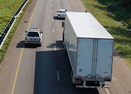Truck Trailer Highway