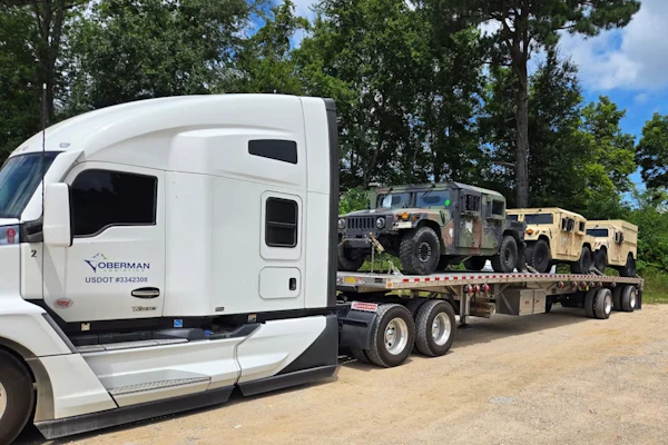 Oberman Logistics owner Wes Oberman recently sold his Kenworth T680 to focus on back-office operations as his owner-operator fleet scales.