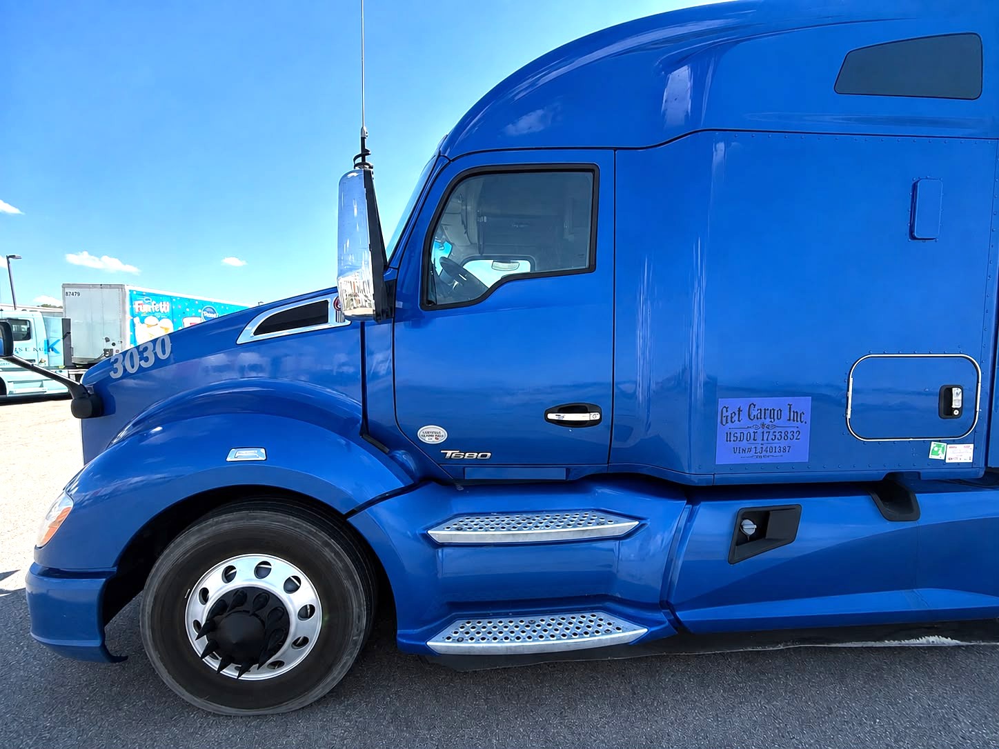 One among the 16 owner-operated units leased to Get Cargo.