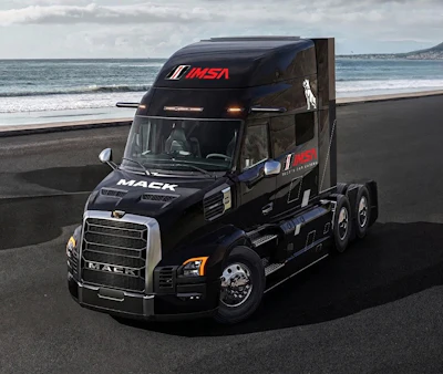 The Pioneer models, built as 76-inch High-Roof Sleepers, will begin rolling out in the IMSA paddock later this year. Once in service, the trucks will travel across North America as part of the series' season-long operations, serving some of the sport's most iconic venues and marquee events.