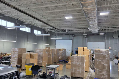 In total, there were 27 pallets of boxes in the trailer containing a total of approximately 5,200 pounds of marijuana, 13,600 pounds of THC products, and 1,000 pounds of psilocybin products.