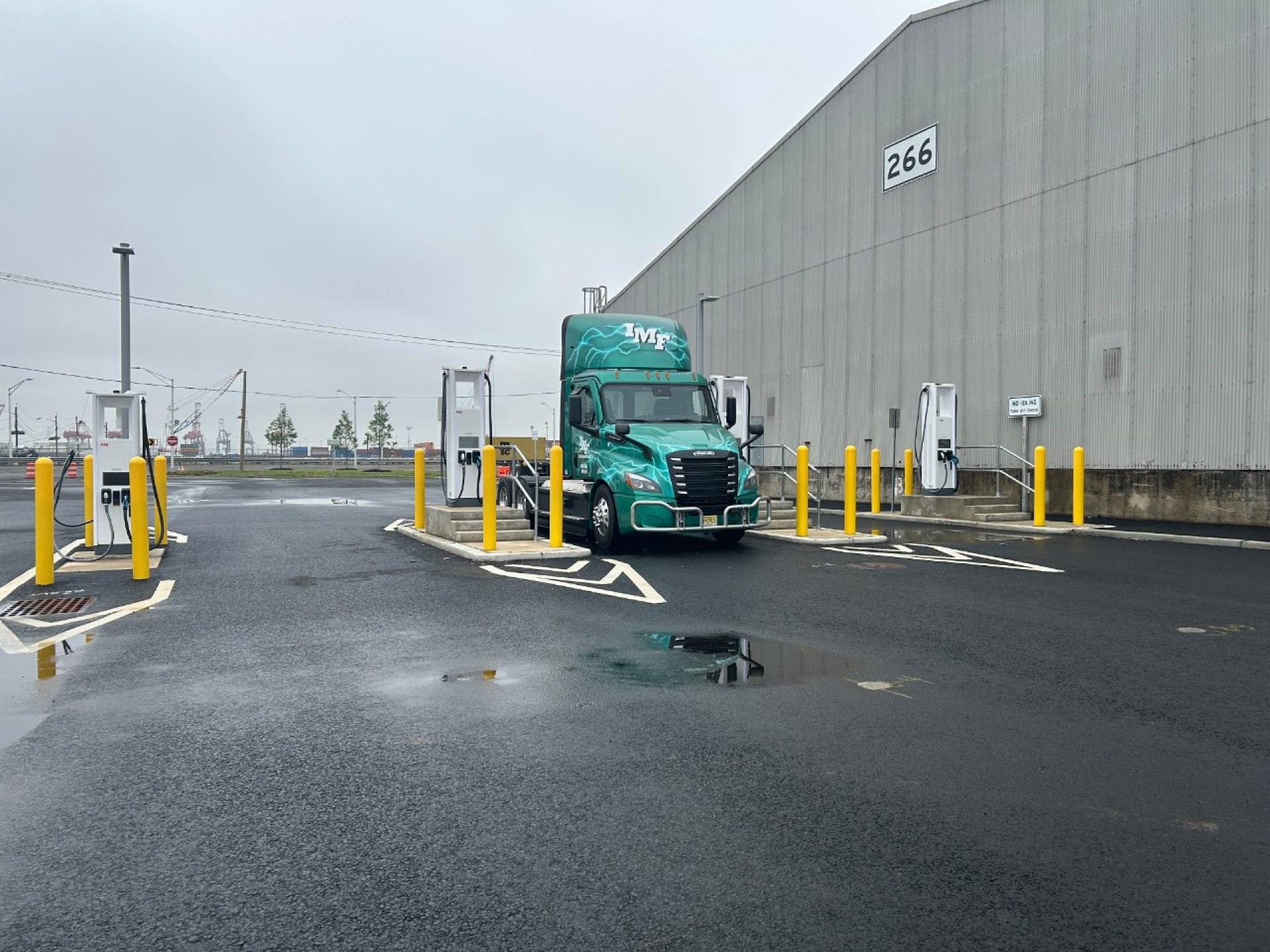 Newyork Newjersey Port Electric Truck Calstart