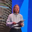 Tom McLeod delivers the keynote at the annual McLeod Software user conference, held this year in Nashville.