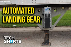 Automated landing gear mechanism mounted on aircraft fuselage with control panel and hydraulic components