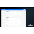 Motive logo displayed on agent creation interface with workflow automation settings